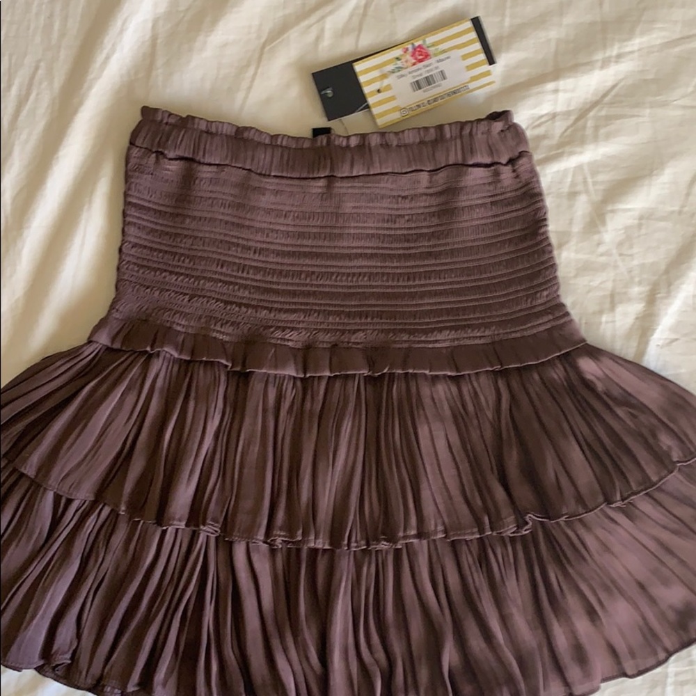 Ruffled Mini Skirt